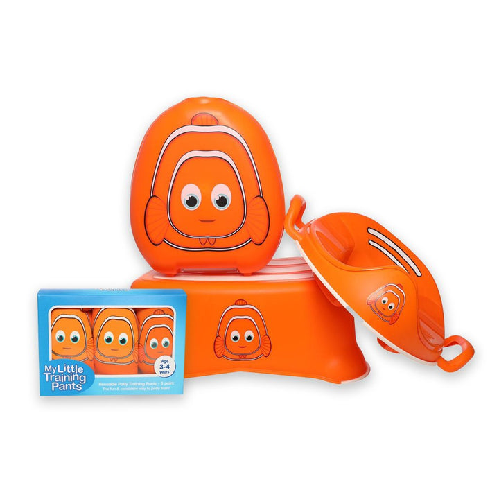 Clownfish My Carry Potty®, Training Pants, Trainer Seat & Step Stool - My Carry Potty®