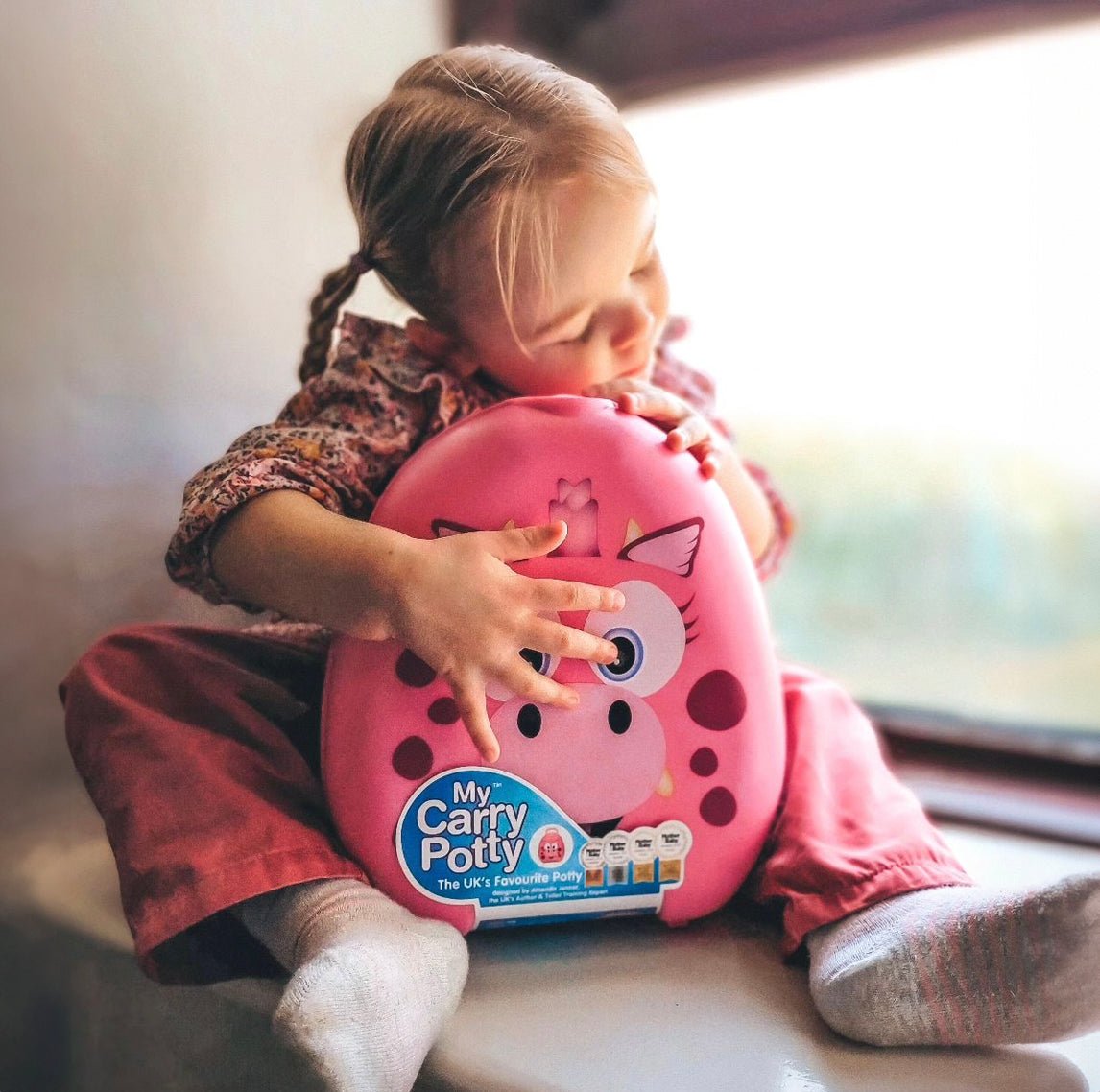 Pink Dragon My Carry Potty, Award-Winning Training Seat – My Carry Potty®